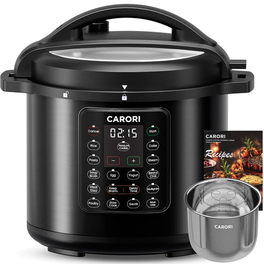 1200W 12 In 1 Electric Pressure Cooker 8Qt Stainless Steel