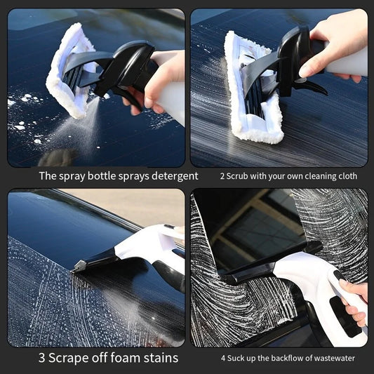 Cordless Electric Window Cleaner Rechargeable Portable Automatic Glass Machine