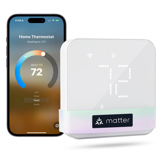 Meross Matter Smart WiFi Thermostat Alexa HomeKit Heating Cooling