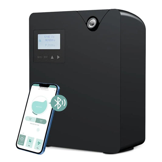 Smart Waterless Essential Oil Diffuser Bluetooth WiFi Aromatherapy Machine